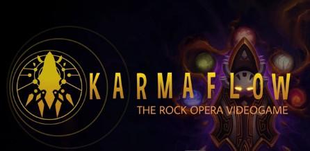 Karmaflow: The Rock Opera Videogame Title Screen